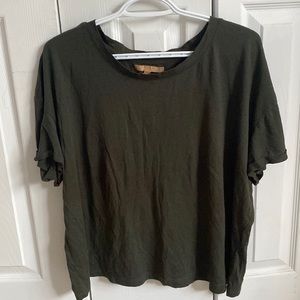 Zara green t-shirt